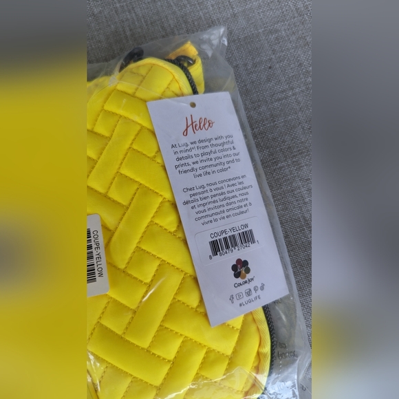 Lug Coupe Convertible Crossbody/Belt bag in Yellow - Picture 4 of 4